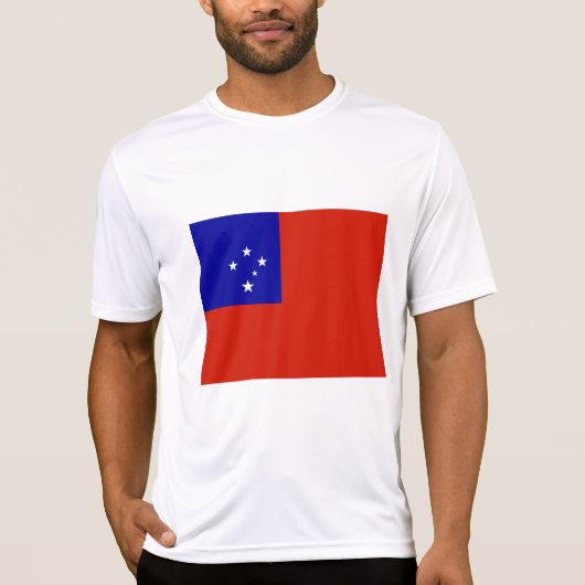 Samoa-vlag T-shirt (Voorkant)