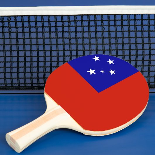 Samoa-vlag Tafeltennisbatje (Insitu)