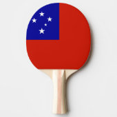 Samoa-vlag Tafeltennisbatje (Voorkant)