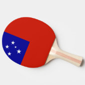 Samoa-vlag Tafeltennisbatje (Zijkant)