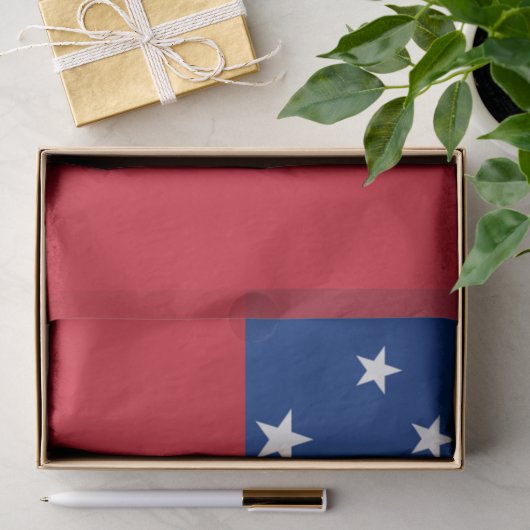 Samoa Vlag Tissuepapier (Geschenk)