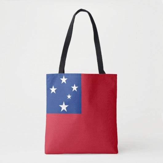 Samoa Vlag Tote Bag (Voorkant)