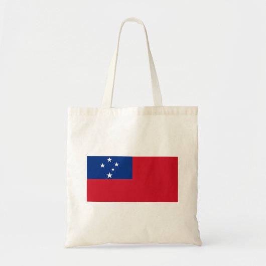Samoa Vlag Tote Bag (Voorkant)