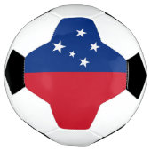 Samoa Vlag Voetbal (Gedraaid)