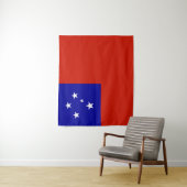 Samoa-vlag Wandkleed (In situ)