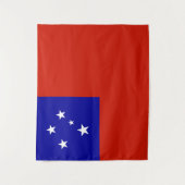 Samoa-vlag Wandkleed (Voorkant)