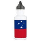Samoa Vlag Waterfles (Links)