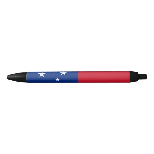 Samoa Vlag Zwarte Inkt Pen (Voorkant)