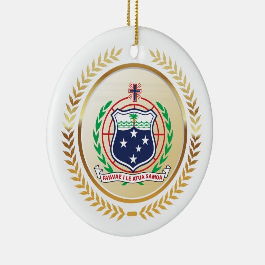 Samoa-wapenstilstand Keramisch Ornament (Rechts)