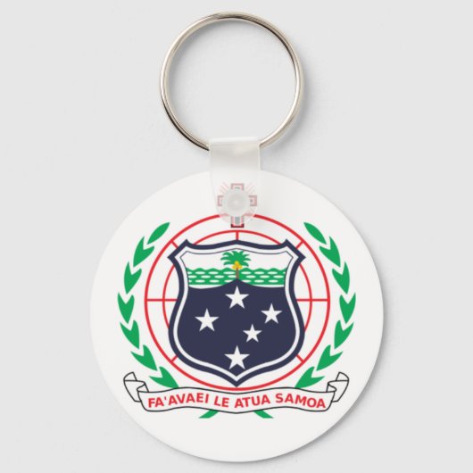 Samoa-wapenstilstand Sleutelhanger (Voorkant)