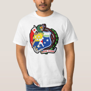 Samoaan en Tongan Coat of Arms T-Shirt