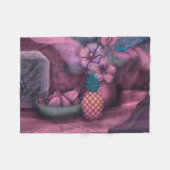  Samoaan - Hawaïaanse stille kunst Fleece Deken (Voorkant (Horizontaal))