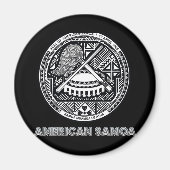 Samoaans embleem magneet (Voorkant)