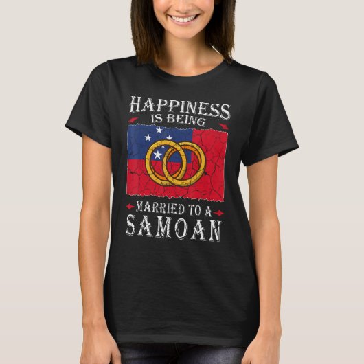 Samoaans Huwelijk Onafhankelijke Staat Samoa Erfgo T-shirt (Voorkant)