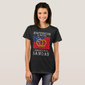 Samoaans Huwelijk Onafhankelijke Staat Samoa Erfgo T-shirt (Voorkant volledig)