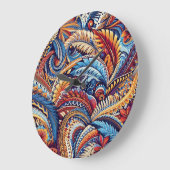 Samoaans, Polynesisch cultuur geïnspireerd patroon Grote Klok (Hoek)