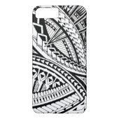 Samoaans tattoo patroon Case-Mate iPhone case (Achterkant)