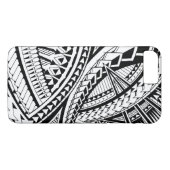 Samoaans tattoo patroon Case-Mate iPhone case (Achterkant (Horizontaal))