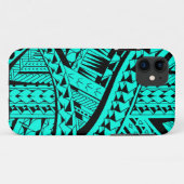 Samoaans tribaal tattoo patroon met hoofdelementen Case-Mate iPhone case (Achterkant (horizontaal))