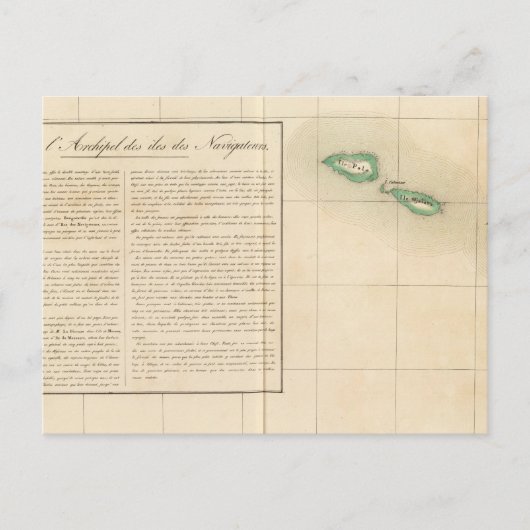 Samoaanse eilanden Oceanië nr. 41 Briefkaart (Voorkant)