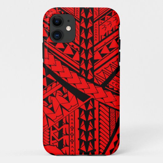 Samoaanse/Polynesiaanse stamvormen en symbolen Case-Mate iPhone Case (Achterkant)