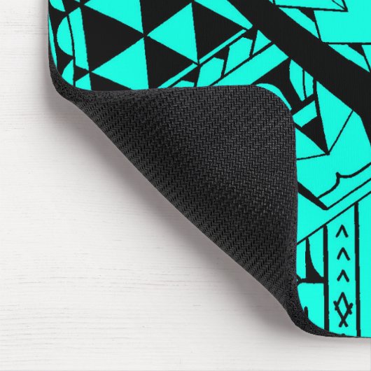 Samoaanse/Polynesiaanse stamvormen en symbolen Muismat (Hoek)