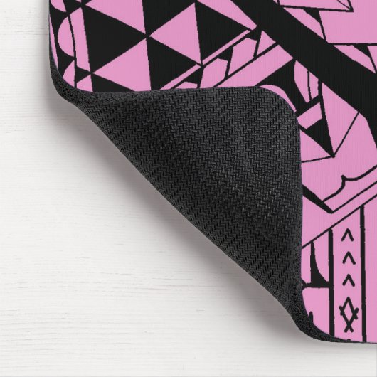 Samoaanse/Polynesiaanse stamvormen en symbolen Muismat (Hoek)