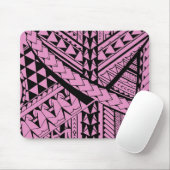 Samoaanse/Polynesiaanse stamvormen en symbolen Muismat (Met muis)