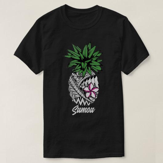 Samoaanse stam ananas Samoa 1854 T-shirt (Design voorkant)