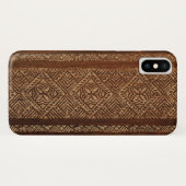 Samoaanse Tapa Hawaïaanse Nabootsing Houten Surfpl Case-Mate iPhone Case (Achterkant (horizontaal))