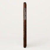 Samoaanse Tapa Hawaïaanse Nabootsing Houten Surfpl Case-Mate iPhone Case (Achterkant/links)