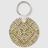 Samoaanse tapa  tropische sleutelhangers (Voorkant)