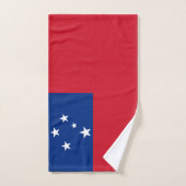 Samoaanse vlag bad handdoek (Handdoek)