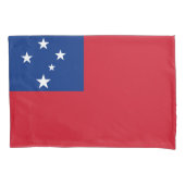 Samoaanse vlag kussensloop (Voorkant)