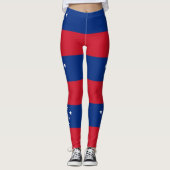 Samoaanse vlag leggings (Voorkant)