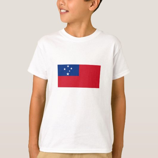 Samoaanse vlag t-shirt (Voorkant)