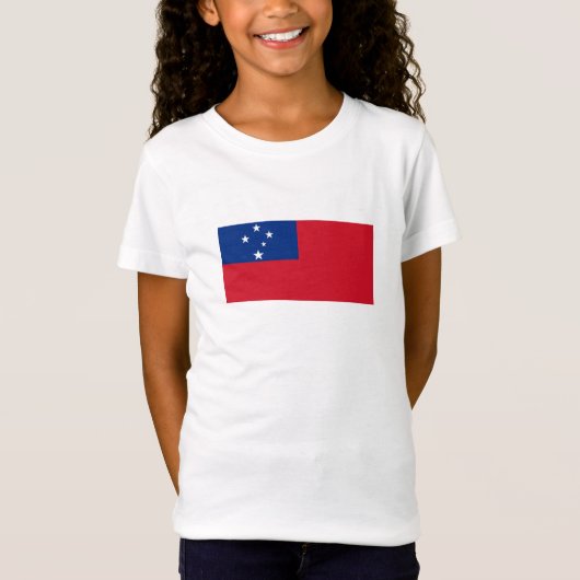 Samoaanse vlag t-shirt (Voorkant)