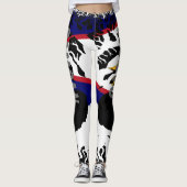 SAMOAANSE WORTELS LEGGINGS (Voorkant)