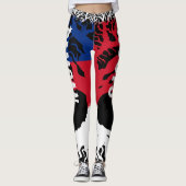 SAMOAANSE WORTELS LEGGINGS (Voorkant)