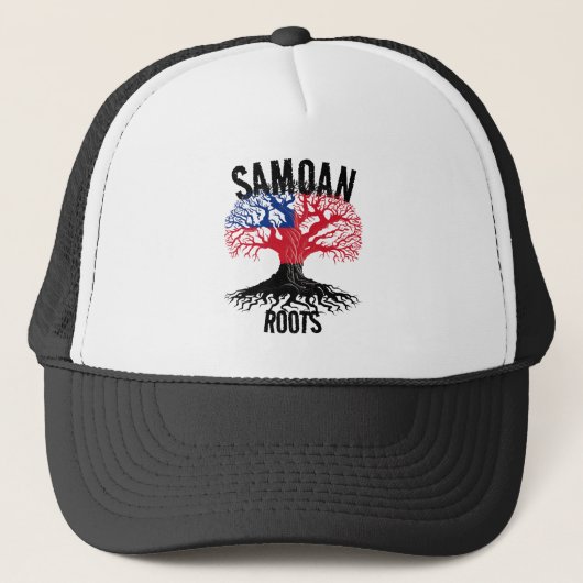 SAMOAANSE WORTELS TRUCKER PET (Voorkant)