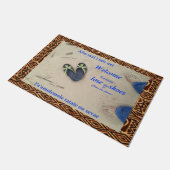 Samoan Afio mai/Welkomstklep Deurmat (Schuin)