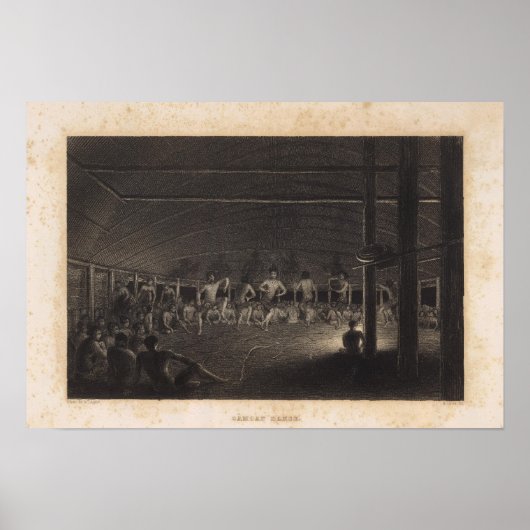 Samoan Dance Poster (Voorkant)