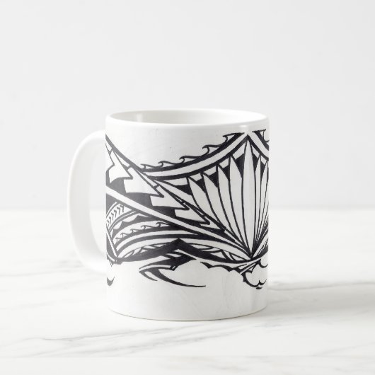 Samoan Design Mok (Voorkant links)