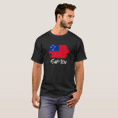Samoan Flag Samoa T-shirt (Voorkant volledig)