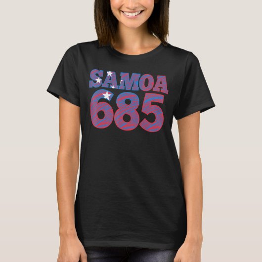 Samoan Flag shirt - Samoa Rugby (Voorkant)