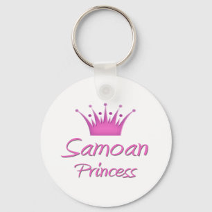 Samoan Princess Sleutelhanger