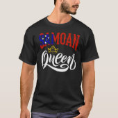 Samoan Queen Samoa Samoa Samoa Flag T-shirt (Voorkant)