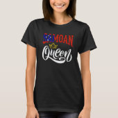Samoan Queen Samoa Samoan Samoa Flag T-shirt (Voorkant)