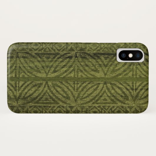 Samoan Tapa Hawaiian Faux Surfboard Case-Mate iPhone Case (Achterkant (horizontaal))