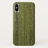 Samoan Tapa Hawaiian Faux Surfboard Case-Mate iPhone Case (Achterkant)